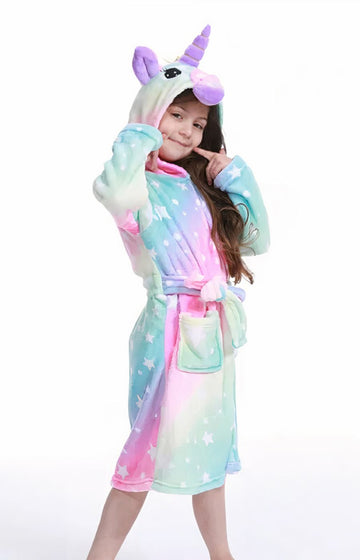 Peignoir de Bain Fille Licorne