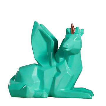 Tirelire licorne volante
