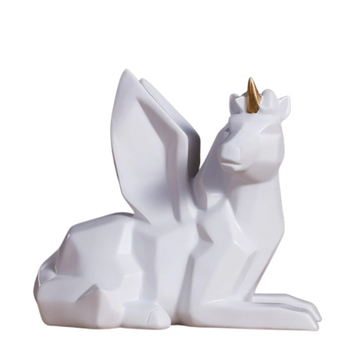 Tirelire licorne volante