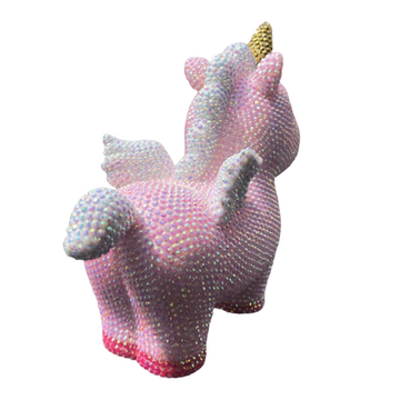 Tirelire licorne scintillante