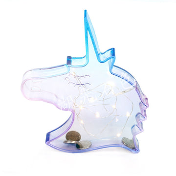 Tirelire licorne silicone