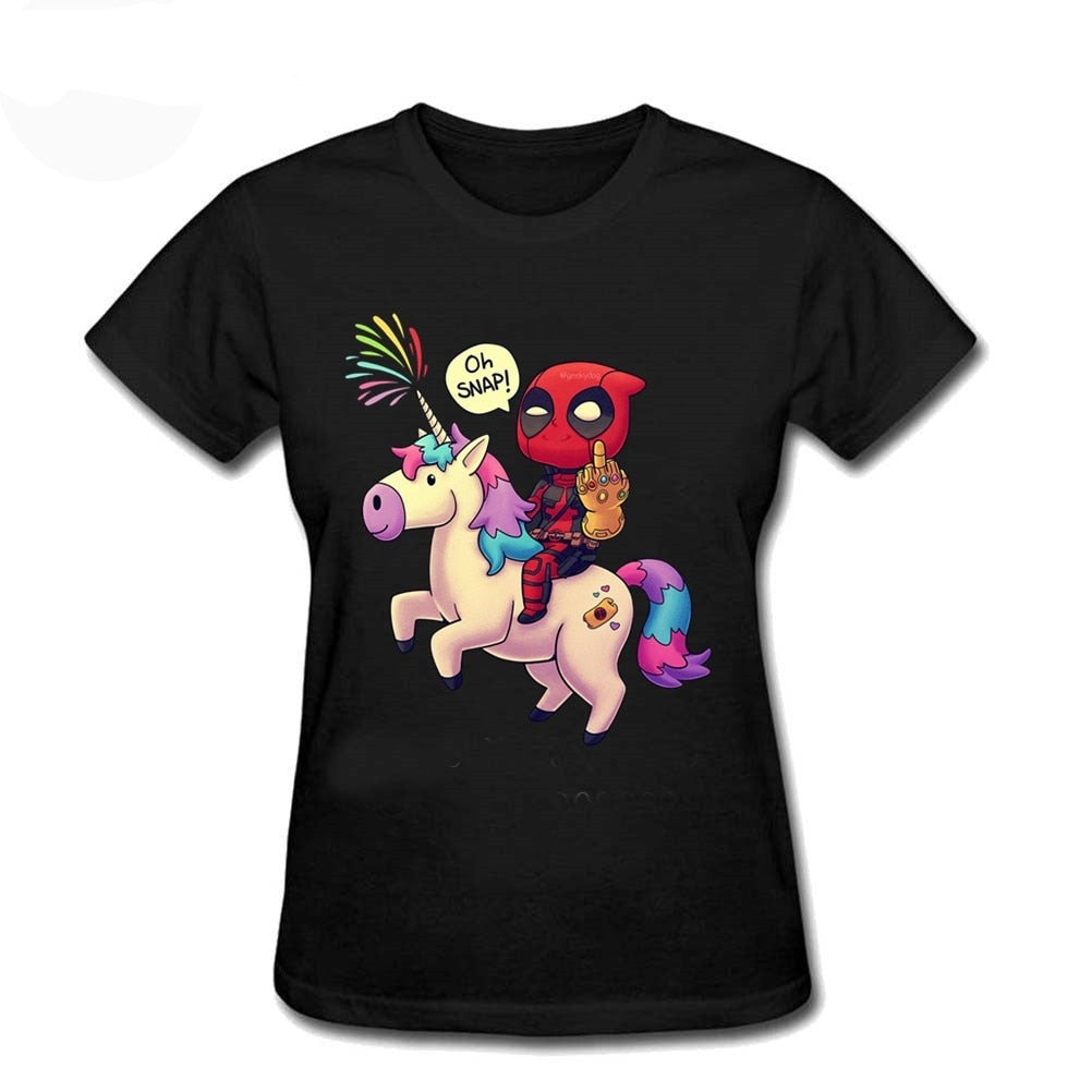 T-shirt Deadpool Licorne Homme