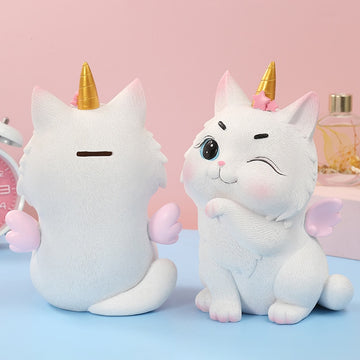 Tirelire licorne humoristique