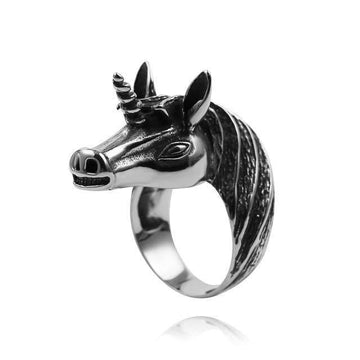 Bague Licorne Gothique