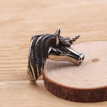 Bague Licorne Gothique