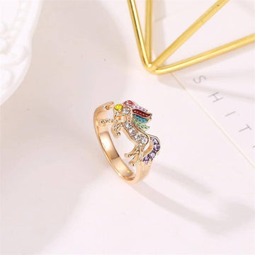 Bague Licorne Or