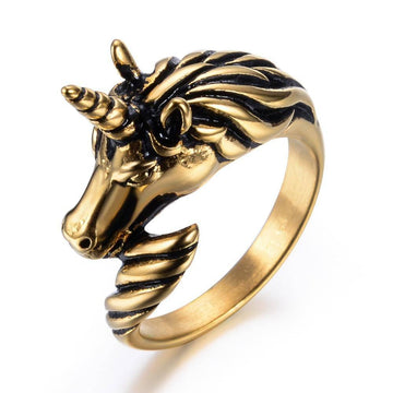 Bague Tête de Licorne