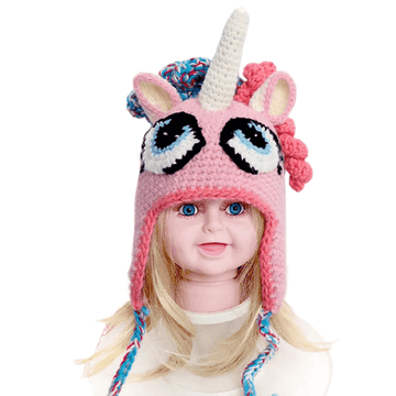 Bonnet Licorne Péruvien Longue Crinière
