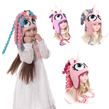 Bonnet Licorne Péruvien Longue Crinière