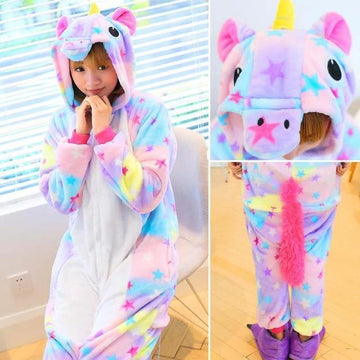 Déguisement combinaison licorne ours polaire