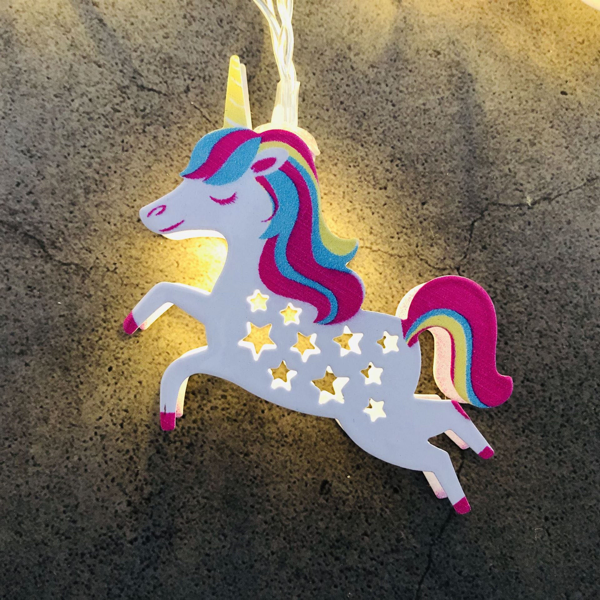 Lampe lumineuse licorne