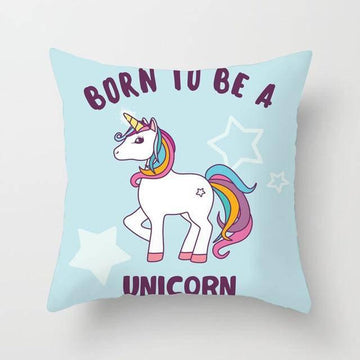 Housse de Coussin<br> Devenir une Licorne