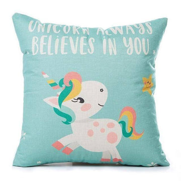 Housse de Coussin<br> Licorne Confiance en Soi