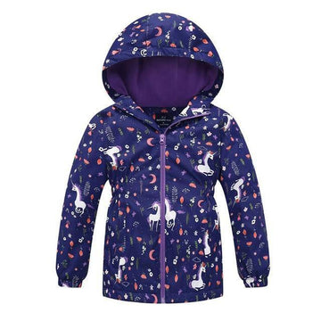 Manteau Fille Licorne