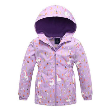 Manteau Fille Licorne