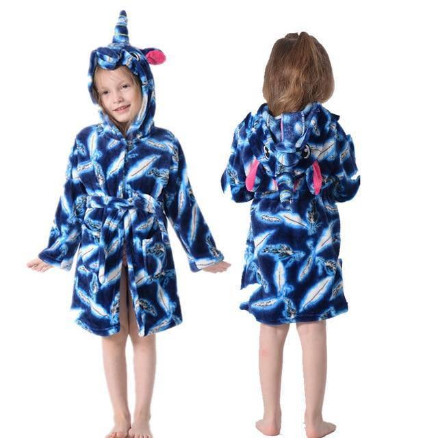 Peignoir de Bain Licorne Enfant - Une Licorne