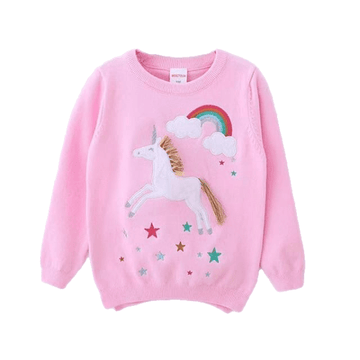 Pull avec Motif Licorne - Une Licorne