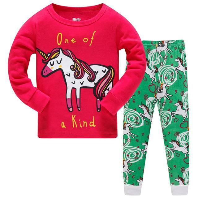 Pyjama Licorne Rouge - Une Licorne