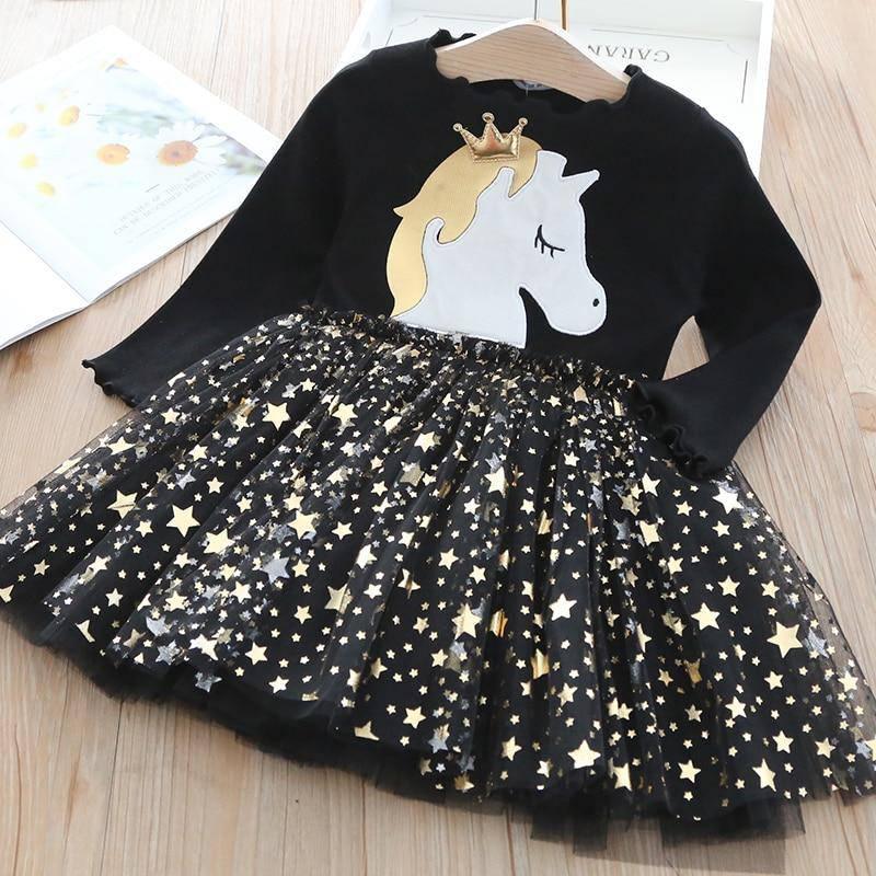 Robe de Licorne Fille - Une Licorne