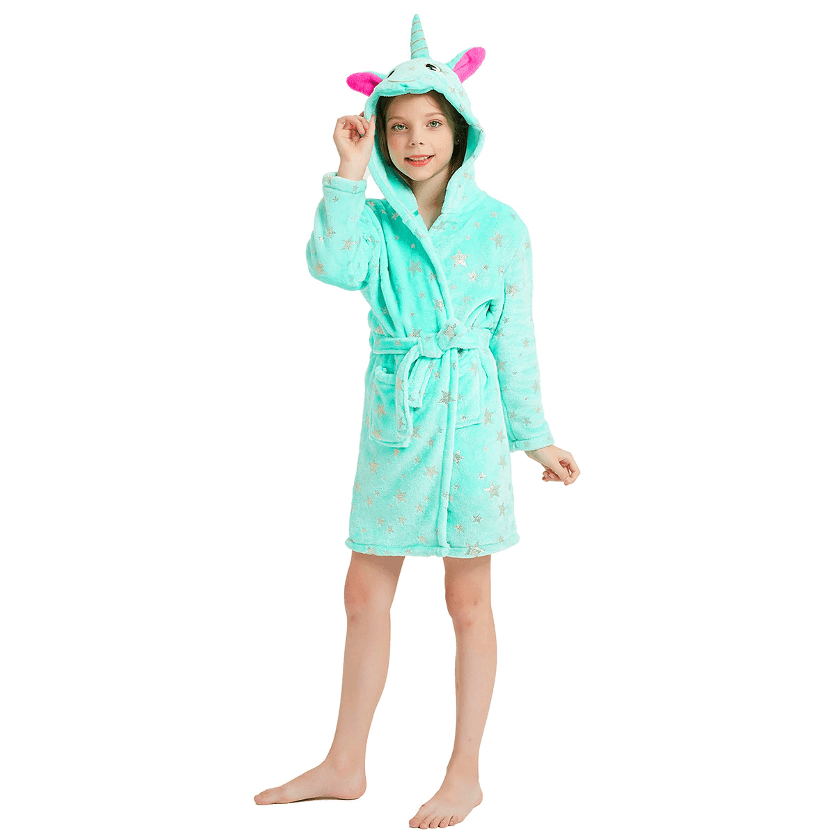 Sortie de Bain Licorne Fille - Une Licorne