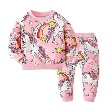 Survêtement Licorne Etoiles Enfants