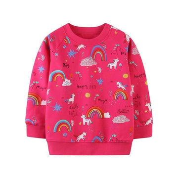 Sweat Fille Licorne - Une Licorne