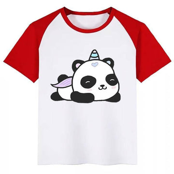T-shirt Panda Licorne Enfant - Une Licorne