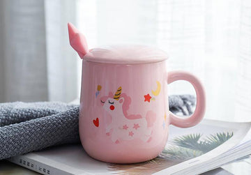 Tasse avec Couvercle Licorne