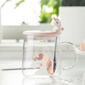 Tasse Licorne Transparente
