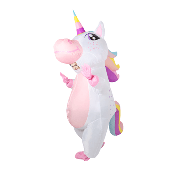 Tenue gonflable halloween licorne