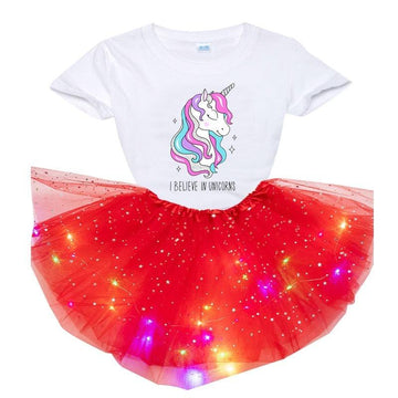 Tenue licorne lumineuse