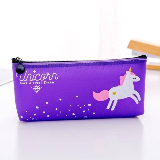 Trousse Licorne avec des Étoiles - Une Licorne