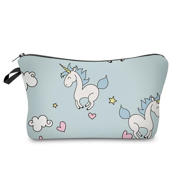 Trousse Licorne<br> Bleue - Une Licorne