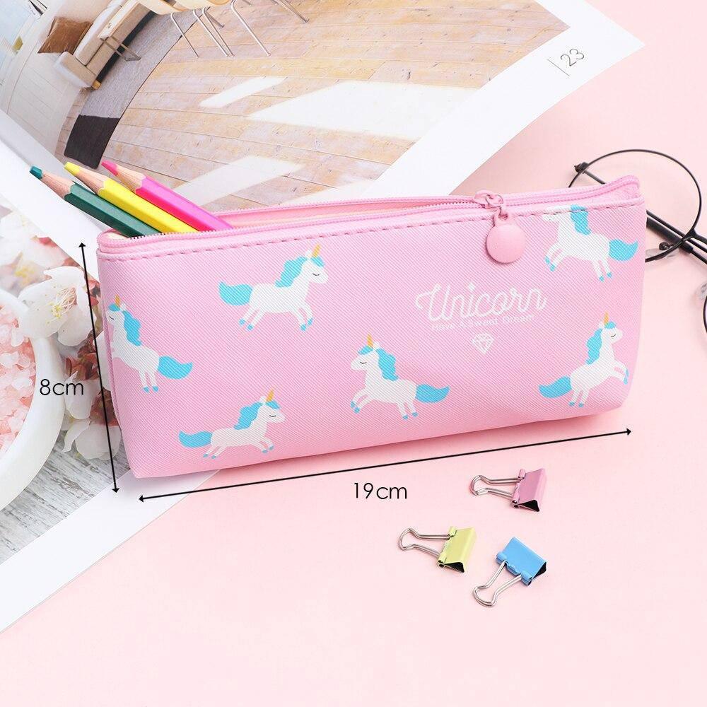 Trousse Licorne<br> École Plate - Une Licorne