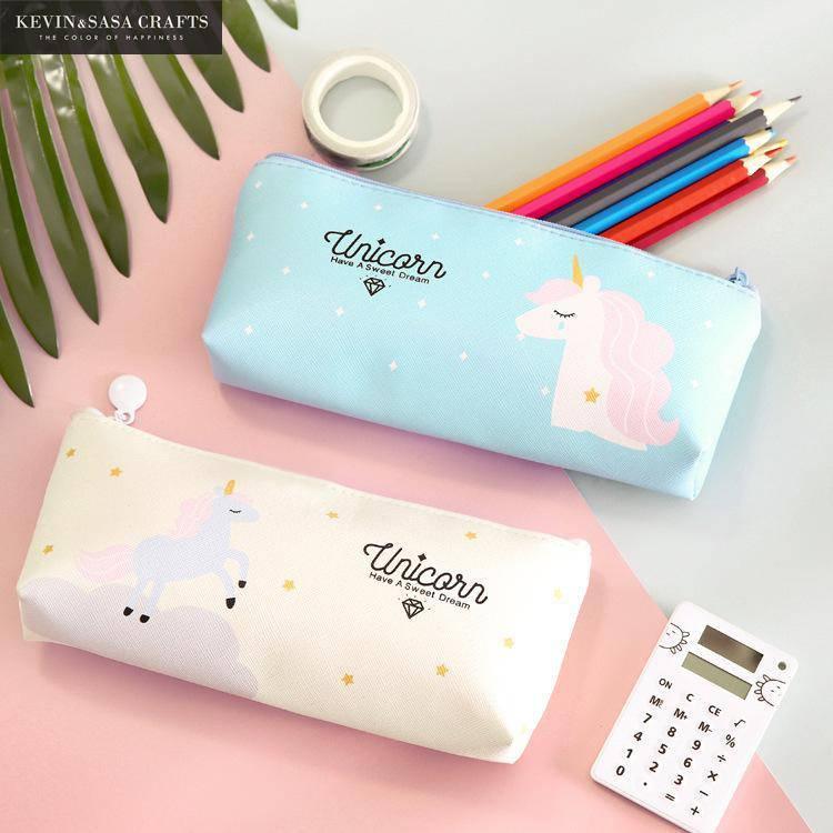 Trousse Licorne<br> École Plate - Une Licorne