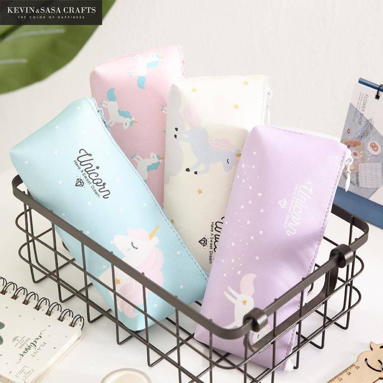 Trousse Licorne<br> École Plate - Une Licorne