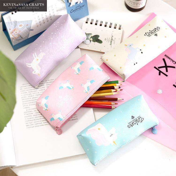 Trousse Licorne<br> École Plate - Une Licorne