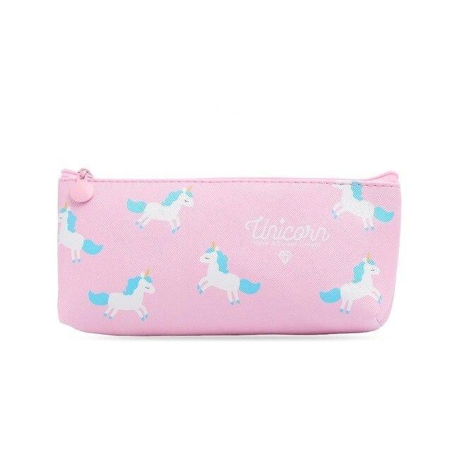 Trousse Licorne<br> École Plate - Une Licorne