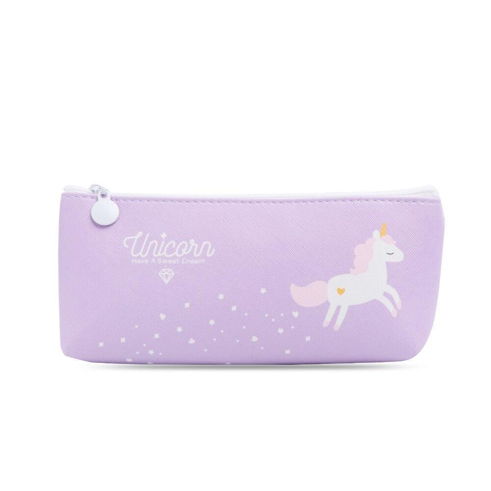 Trousse Licorne<br> École Plate - Une Licorne