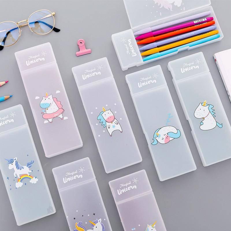 Trousse Licorne<br> Étui à Crayon - Une Licorne