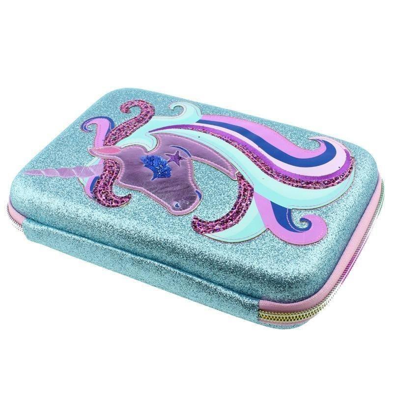 Trousse Licorne<br> Pochette Brillante - Une Licorne