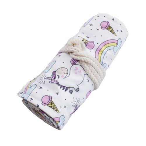 Trousse Licorne<br> Pochette Crayons - Une Licorne