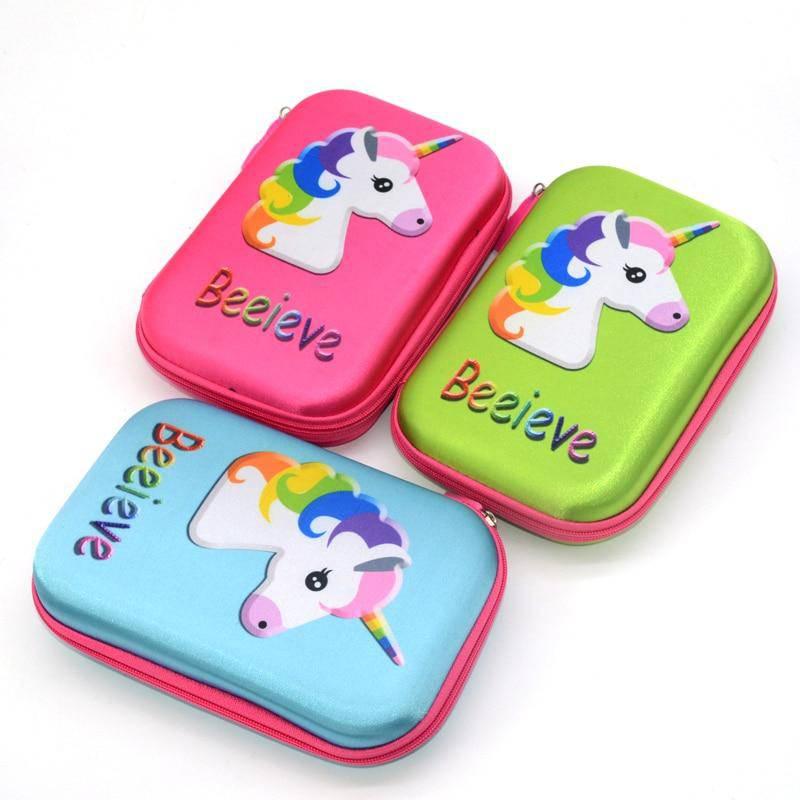 Trousse Licorne<br> Porte-Crayons - Une Licorne
