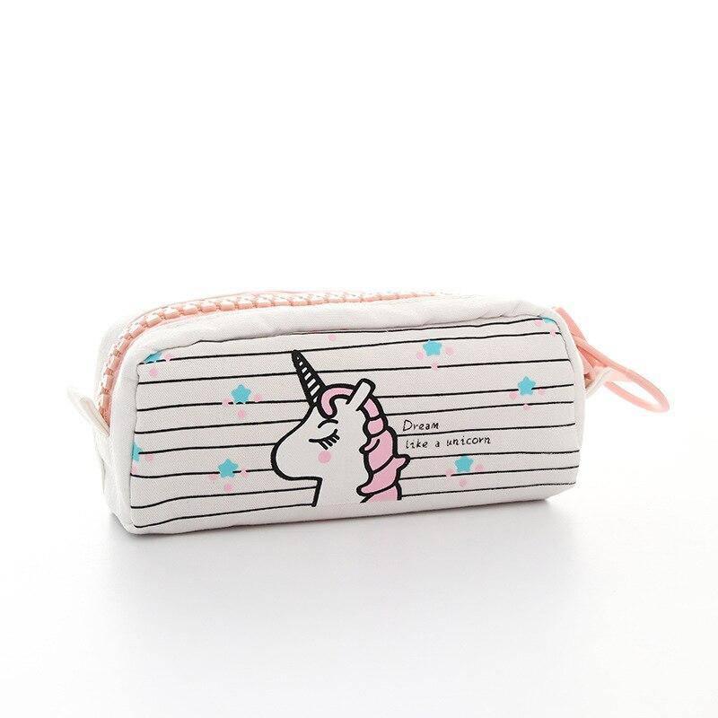 Trousse Licorne<br> Scolaire Fille - Une Licorne