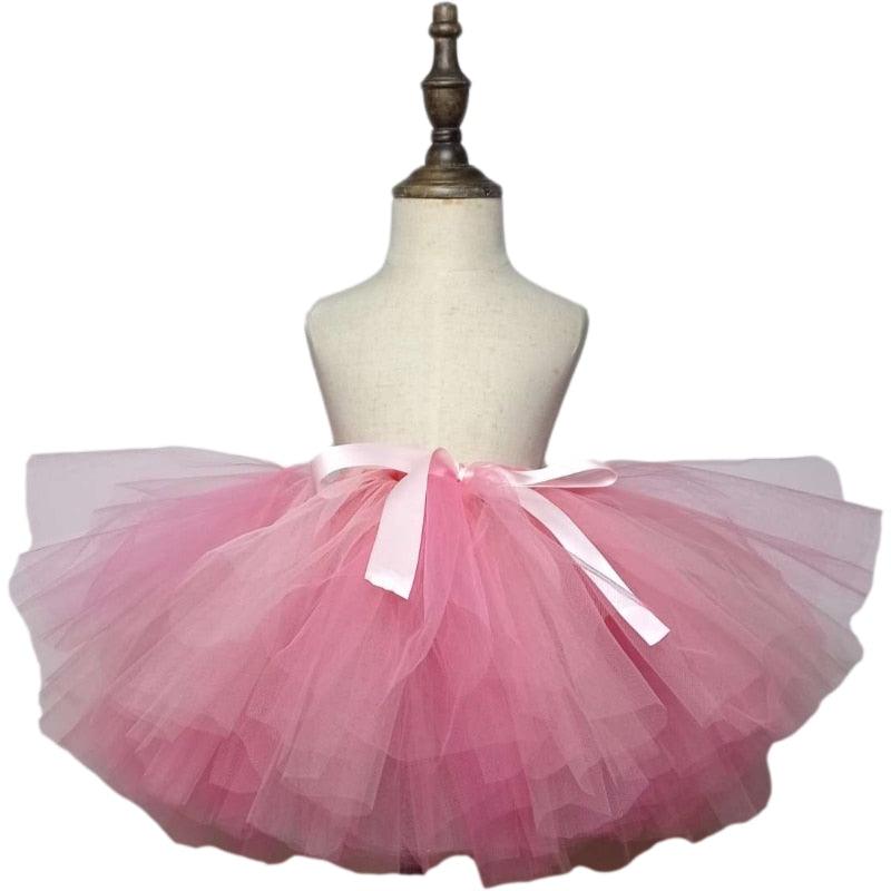 Tutu licorne rose fille
