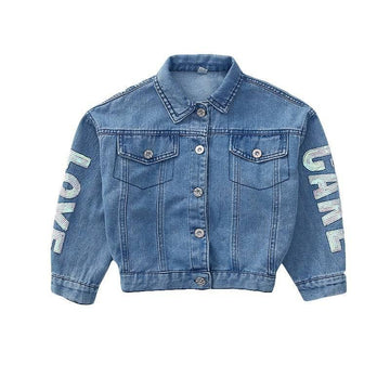 Veste Licorne Denim Fille