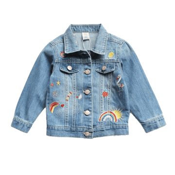 Veste Licorne Fille en Jean